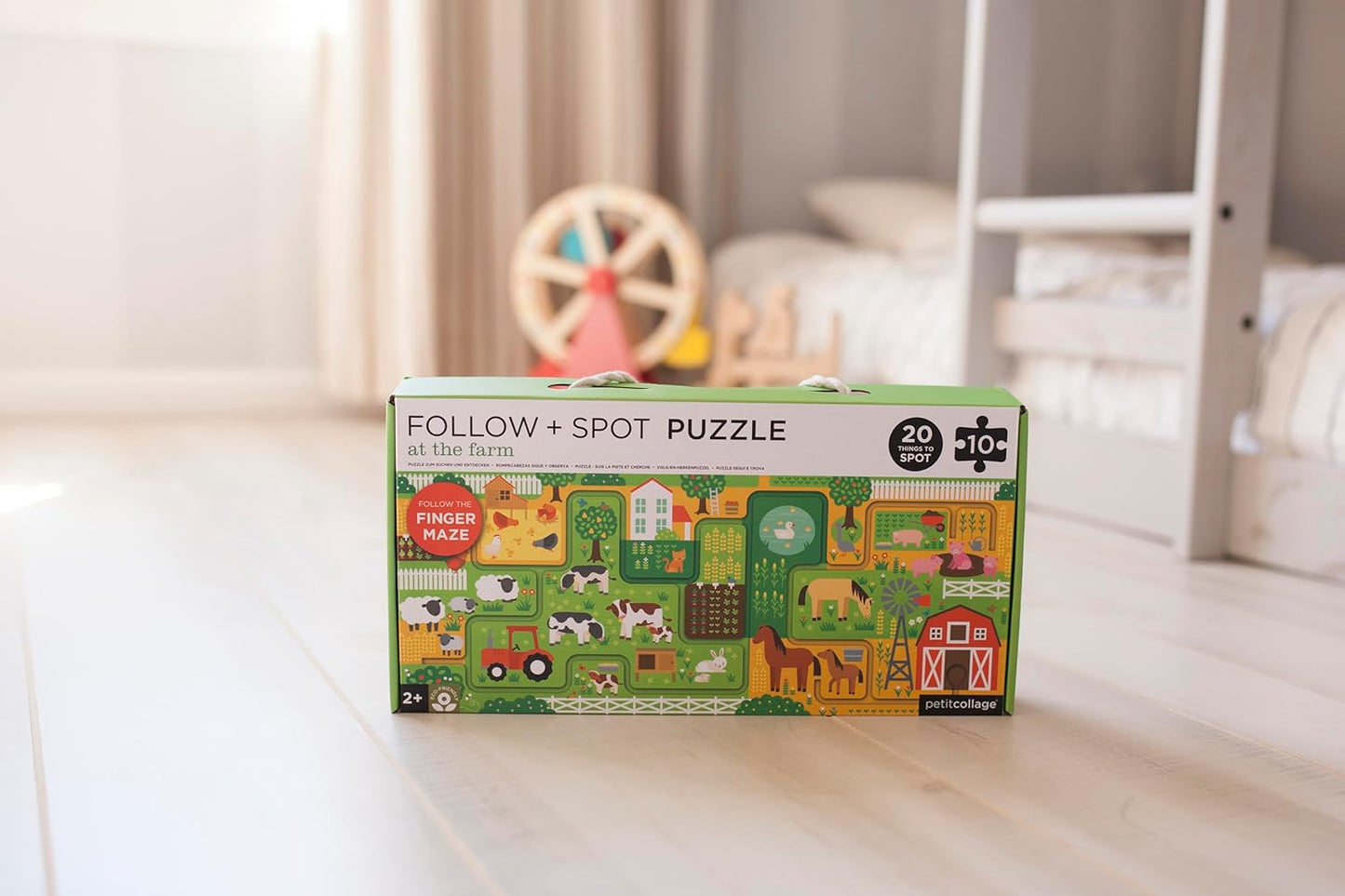 Follow + Spot Puzzle At The Farm