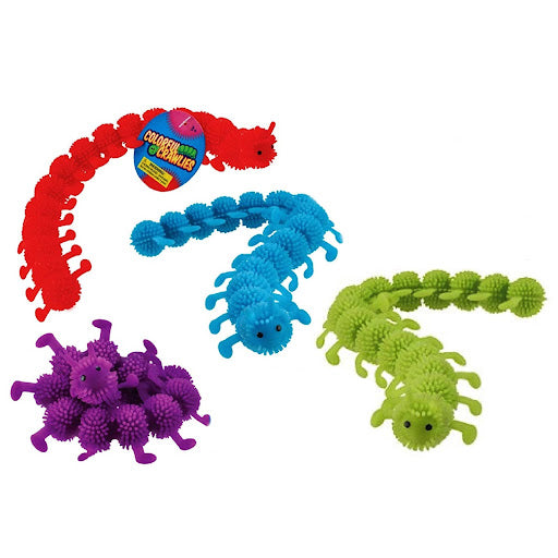 Colorful Crawlies Squishy Toy