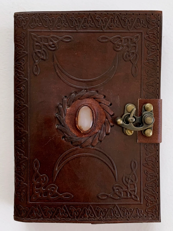 Leather Journal Moonstone