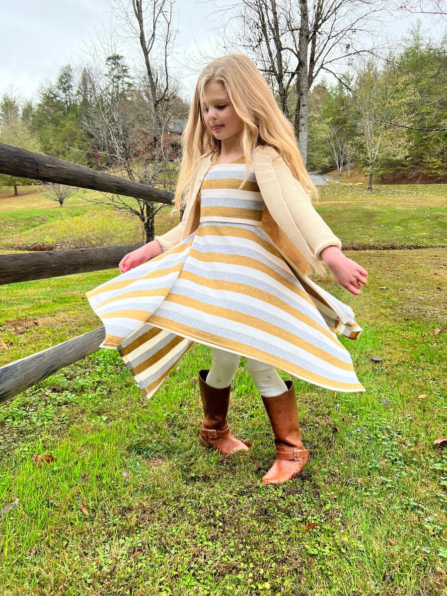 Girls Stevie Cream Sweater
