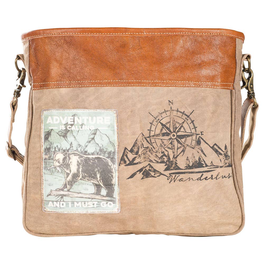 Adventure Is Calling Canvas Bag