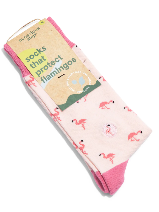 Socks That Protect Flamingos