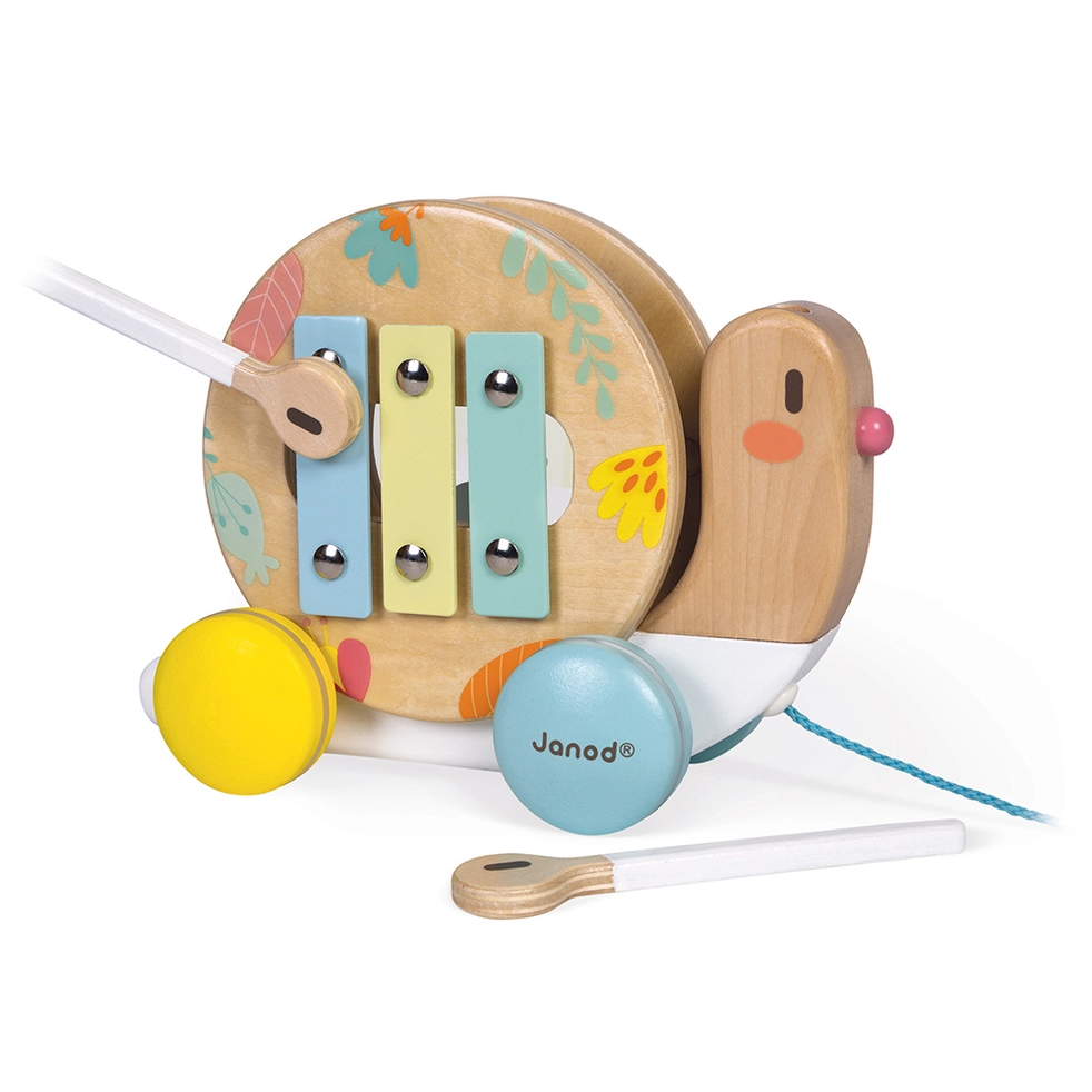 Pull Along Snail Toy