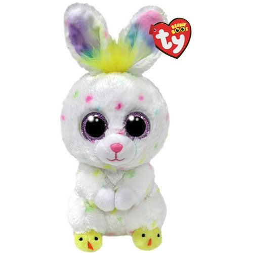 Dusty Speckled Bunny Beanie Stuffed Toy