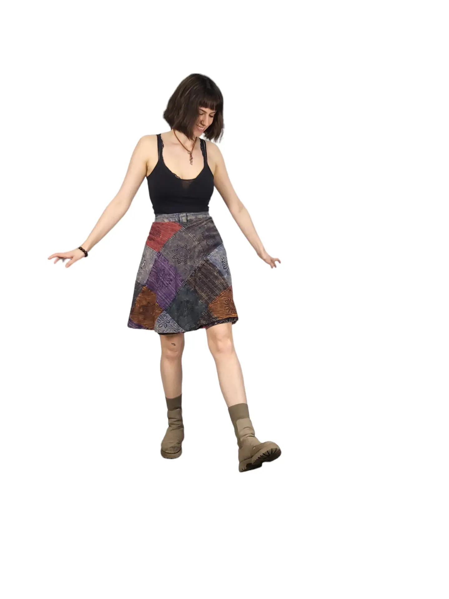 Patchouli Wrap Skirt