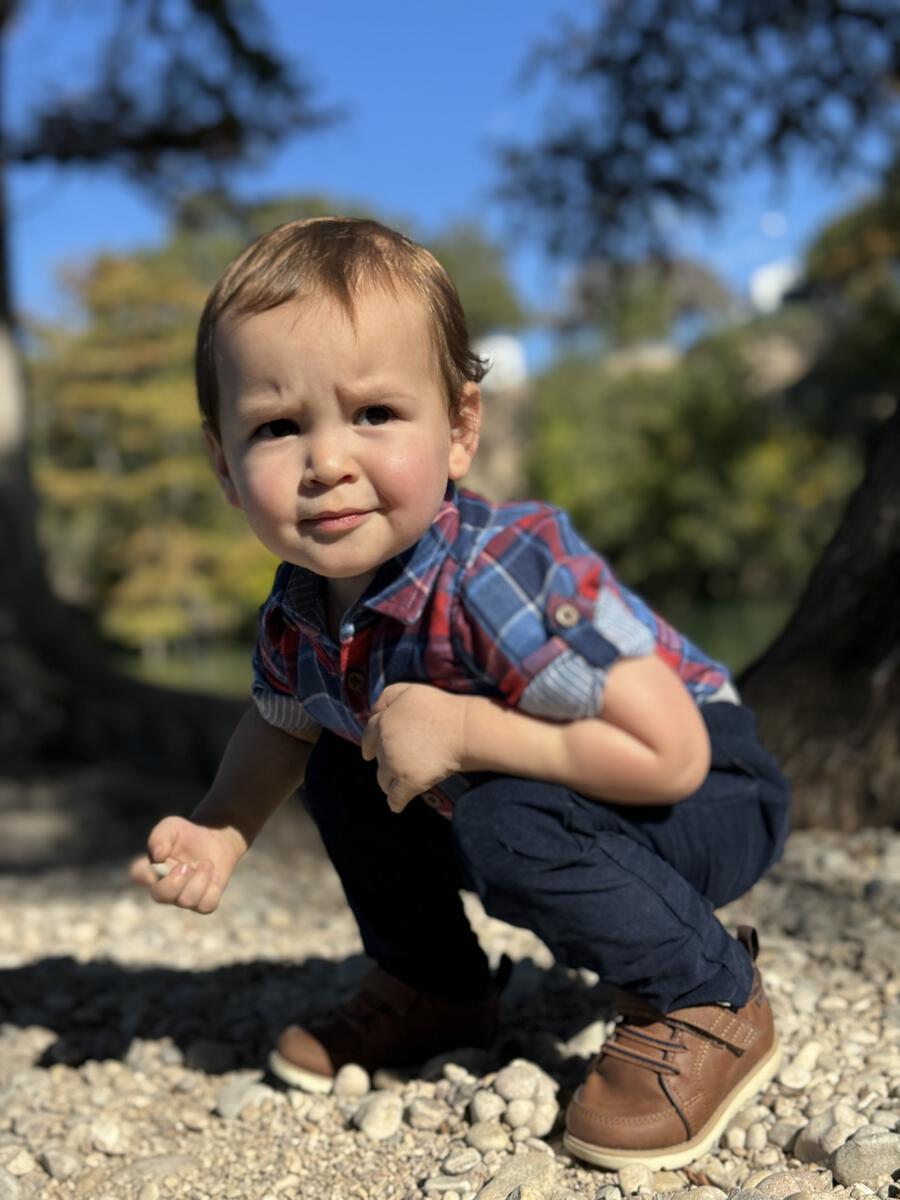 Baby Jasper Woven Onesie