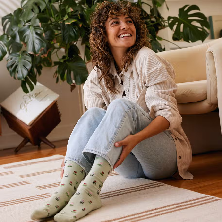 Socks That Plant Trees Tulips