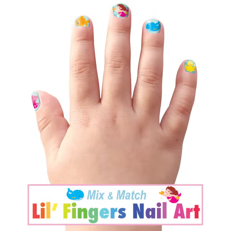 Lil Fingers Nail Art Mermaids