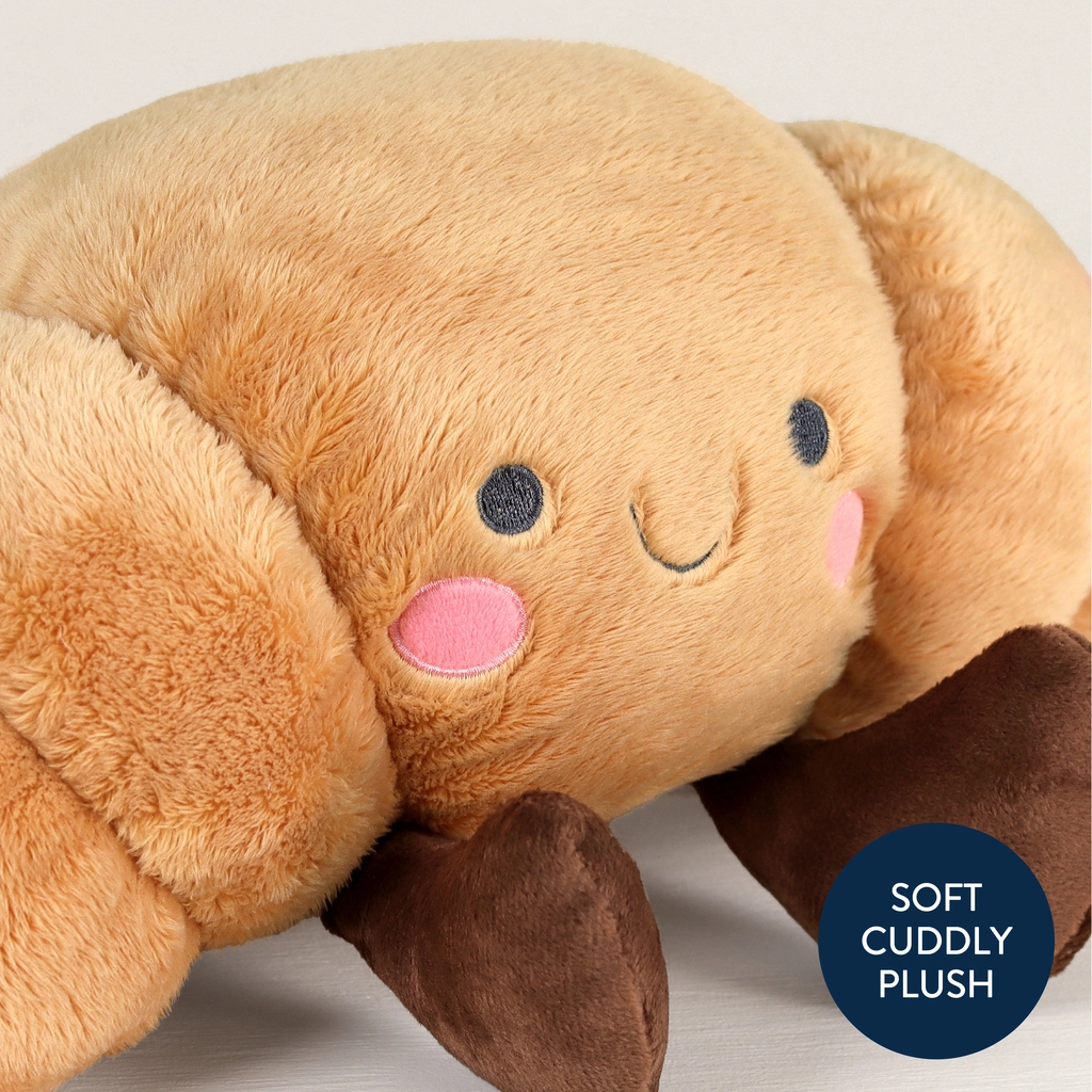 Croissant Sweetie Snuggles Plush