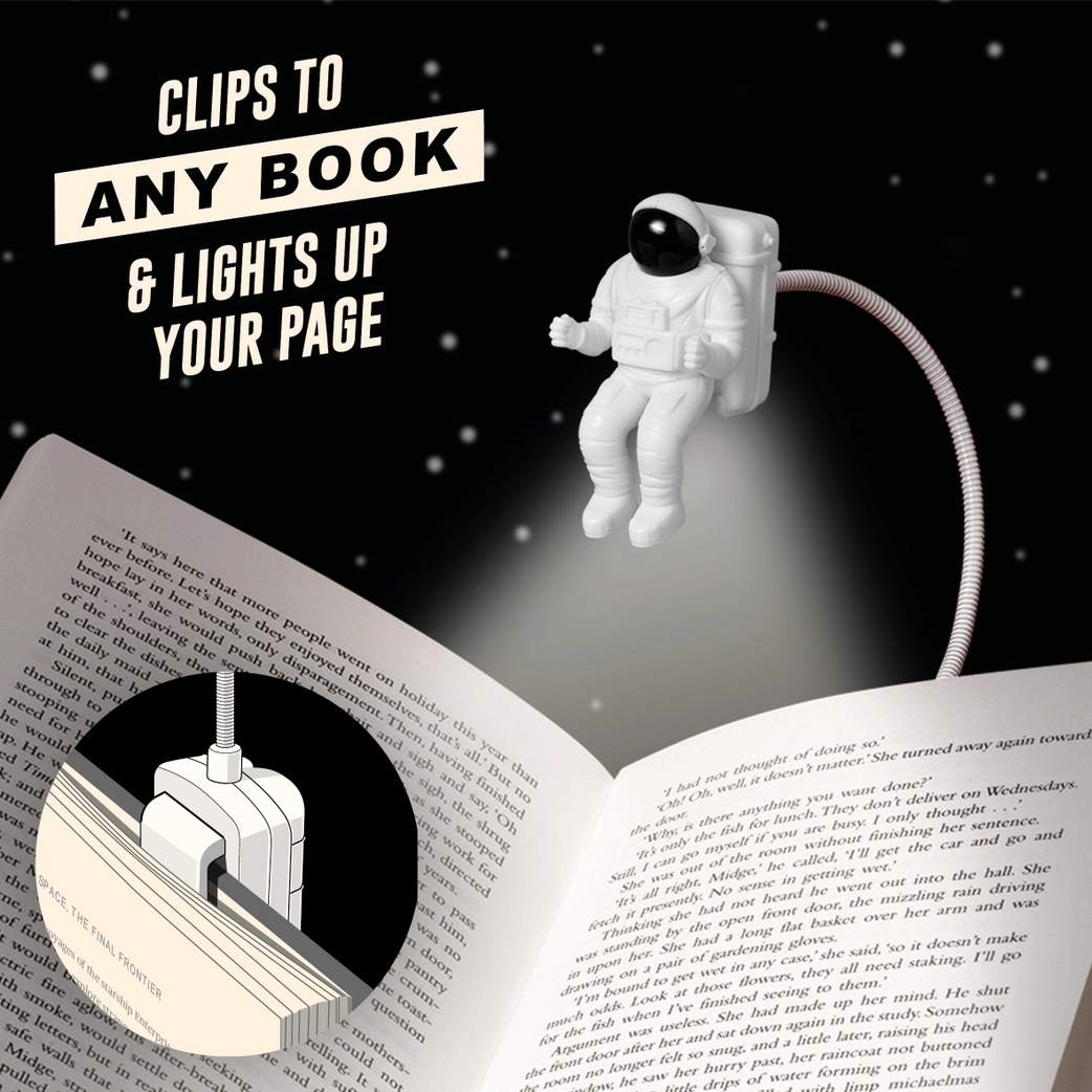 Spaceman Book Light