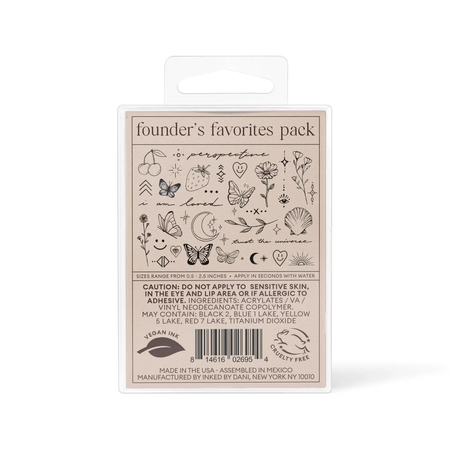 Temporary Tattoo Pack