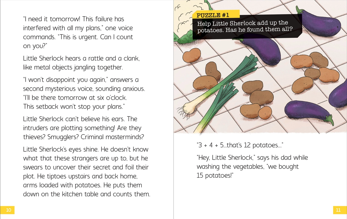 Little Sherlock: The Mystery of the Vanishing Potatoes
