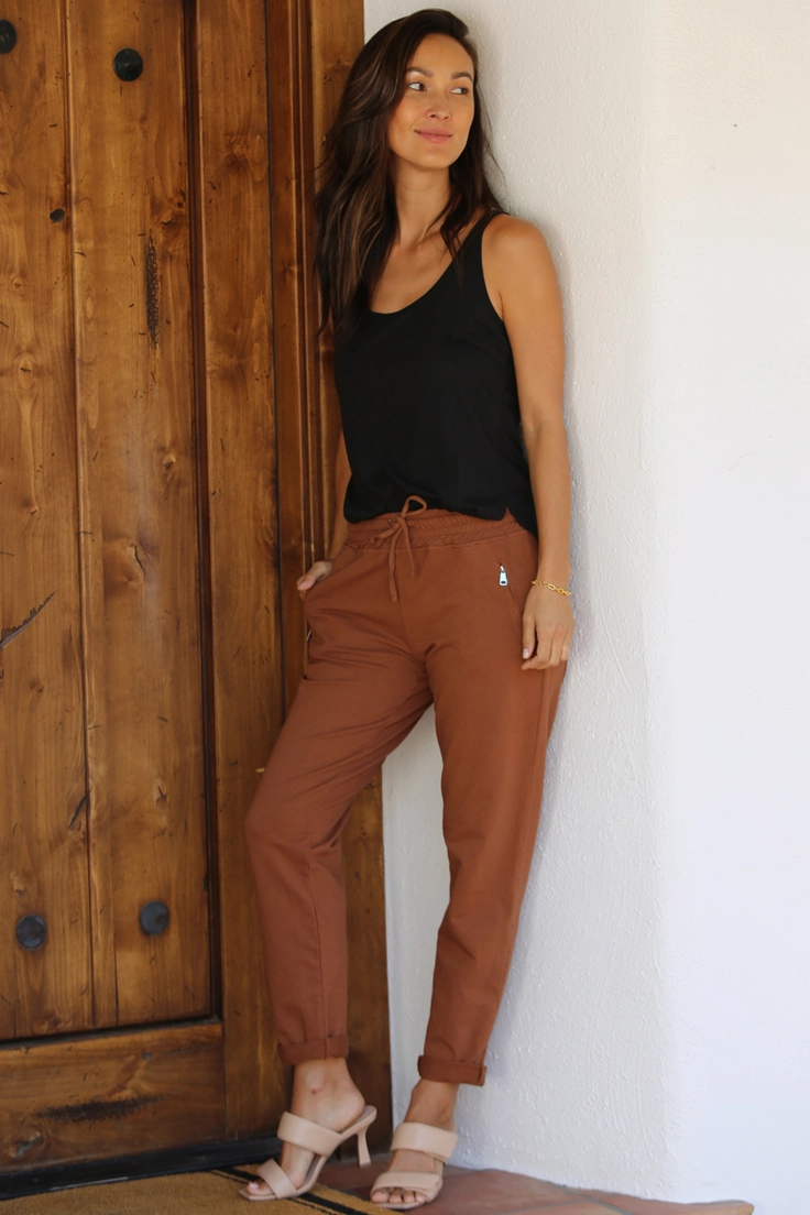 French Terry Joggers w/ Zipper Pocket