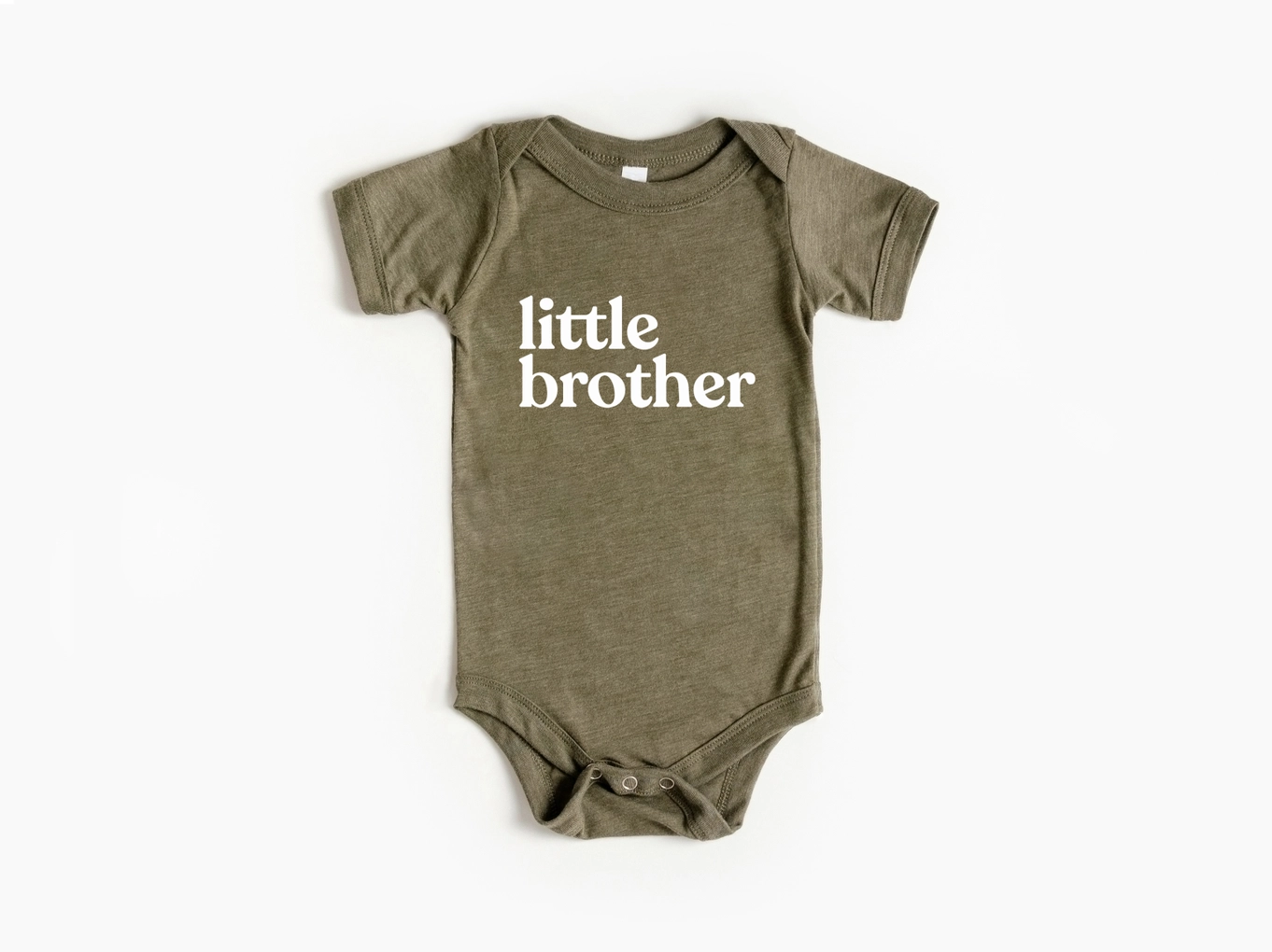 Little Brother Baby Onesie