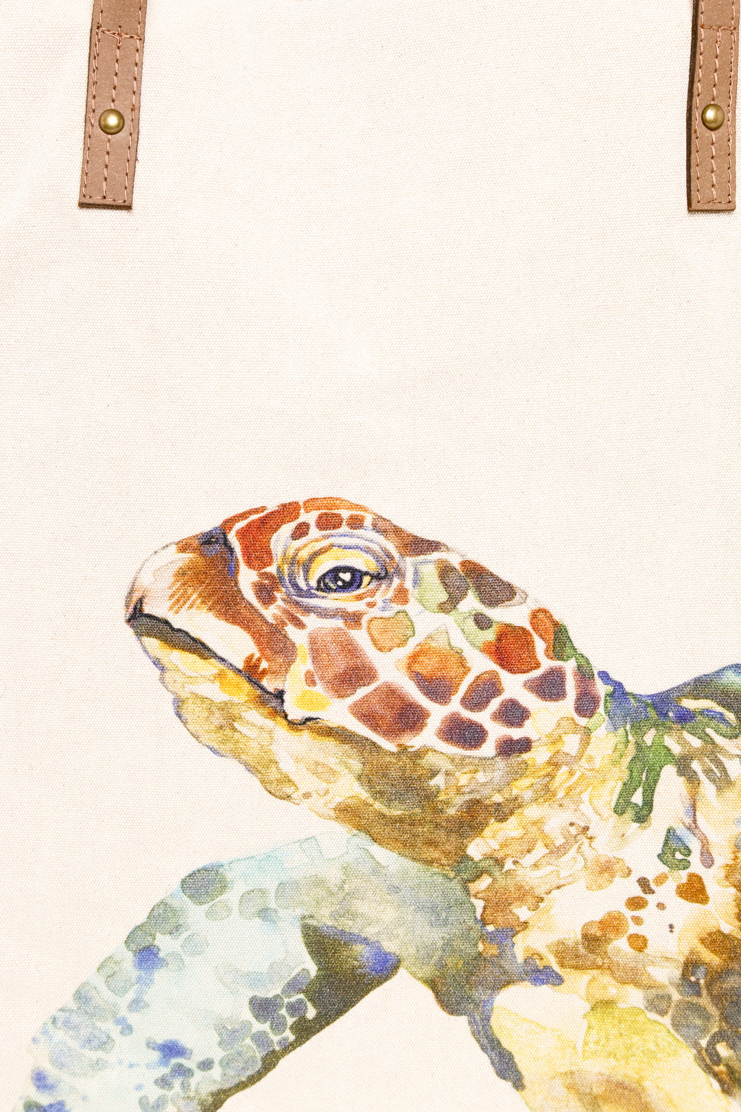 Sea Turtle Book Bag Tote