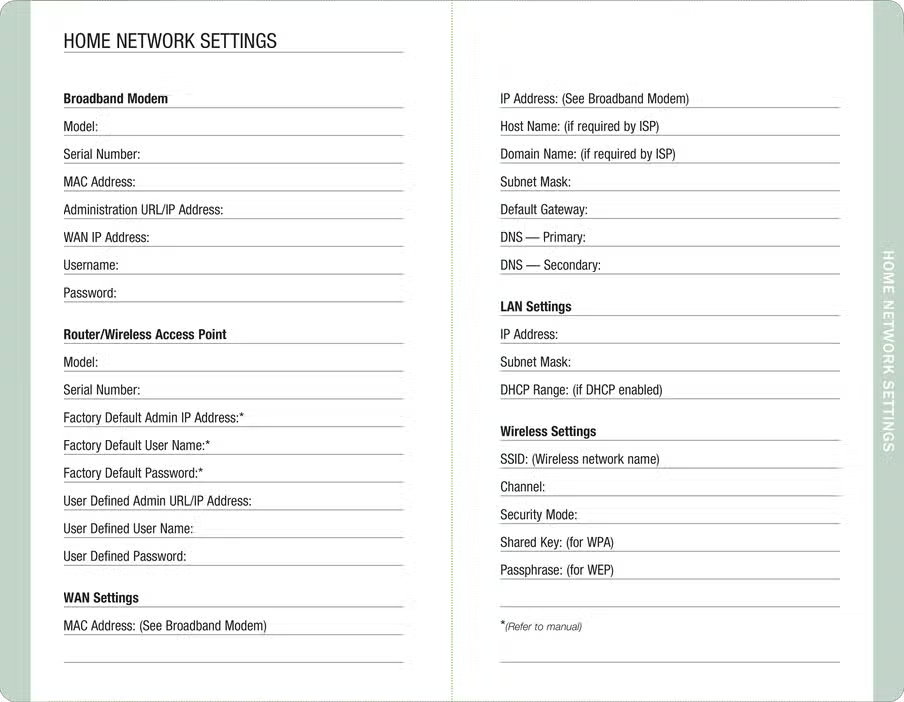 Eucalyptus Internet & Password Logbook