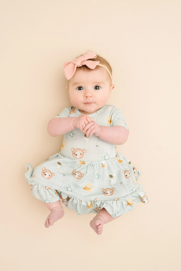 Baby Springtime Pals Bamboo Dress