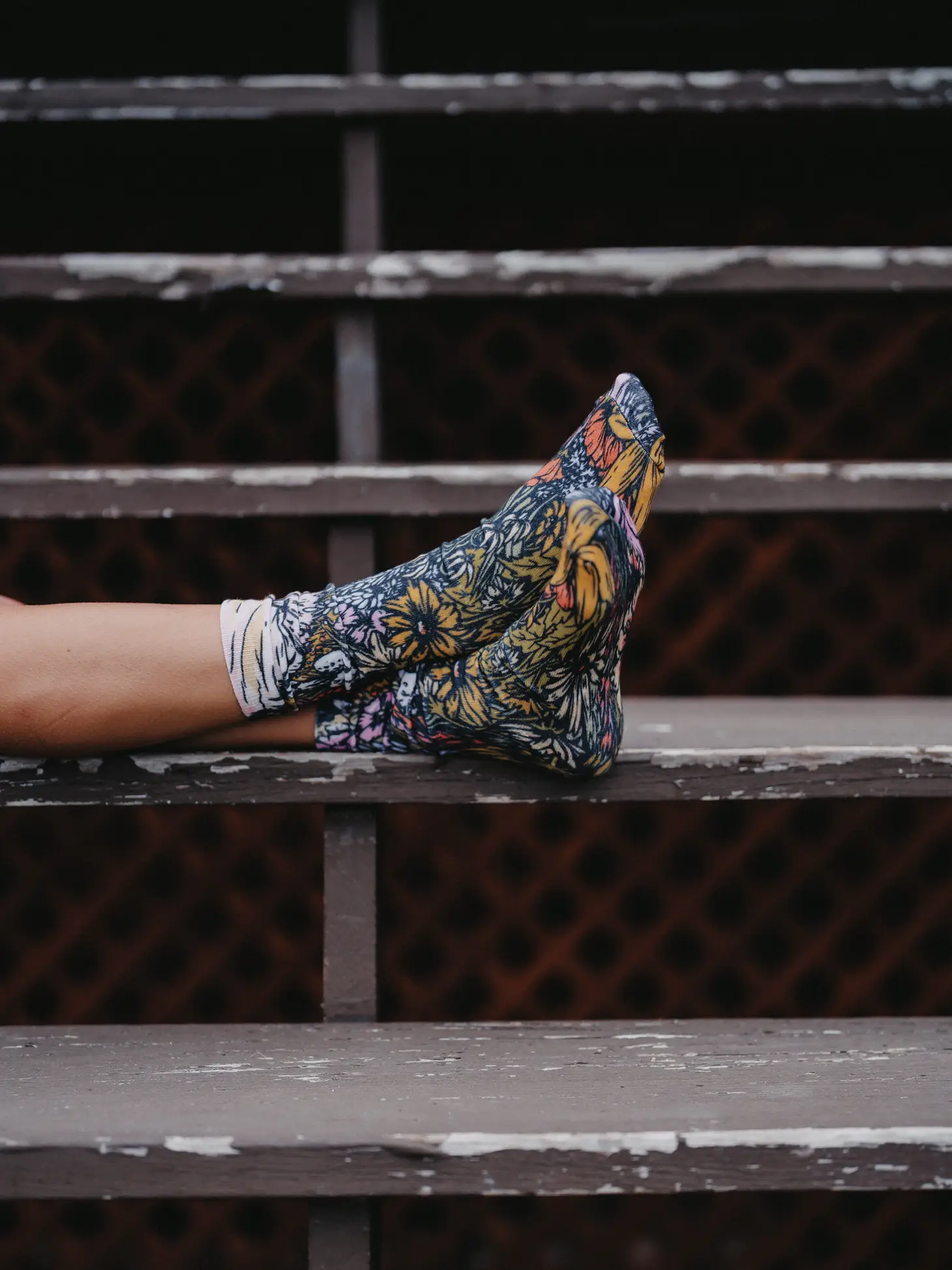 Flower Meadow Socks