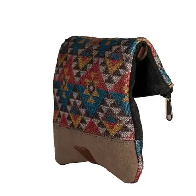 Paige Up-Cycled Durrie Crossbody