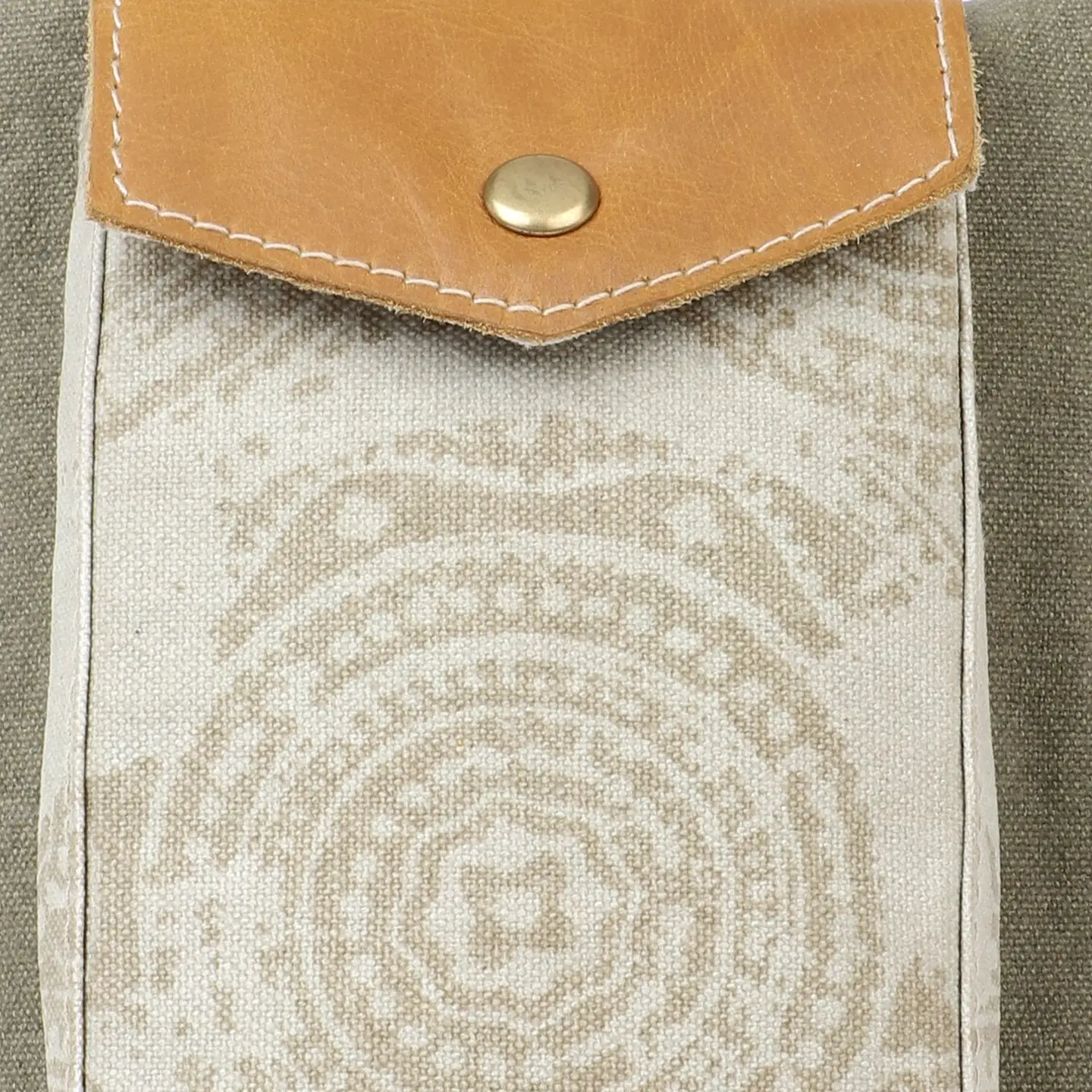 Women's Small Crossbody Bag - Circle Mandala