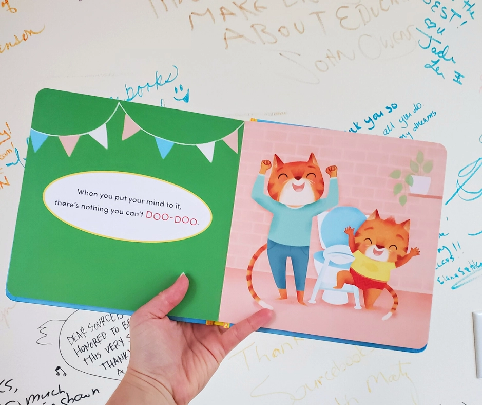 Let's Get This Potty Started Board Book