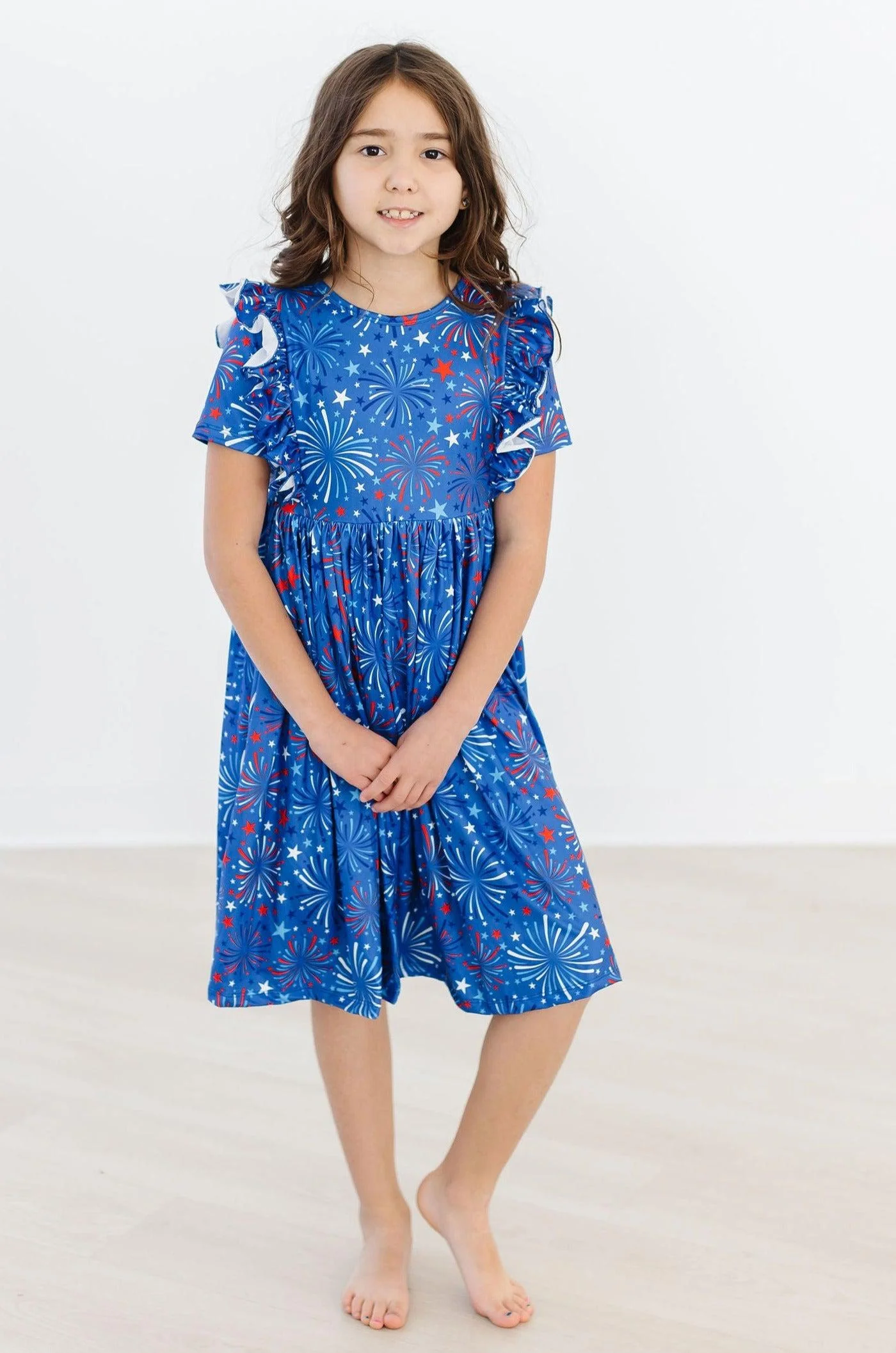 Spark-Tacular Girls Twirl Dress