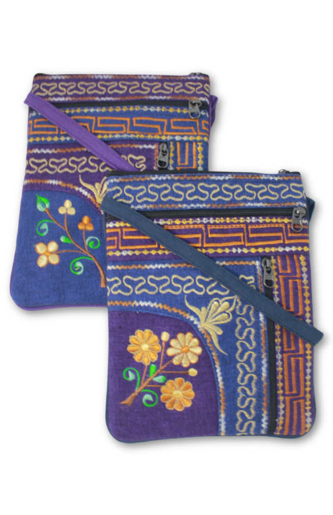 Passport Bag Jari Embroidery