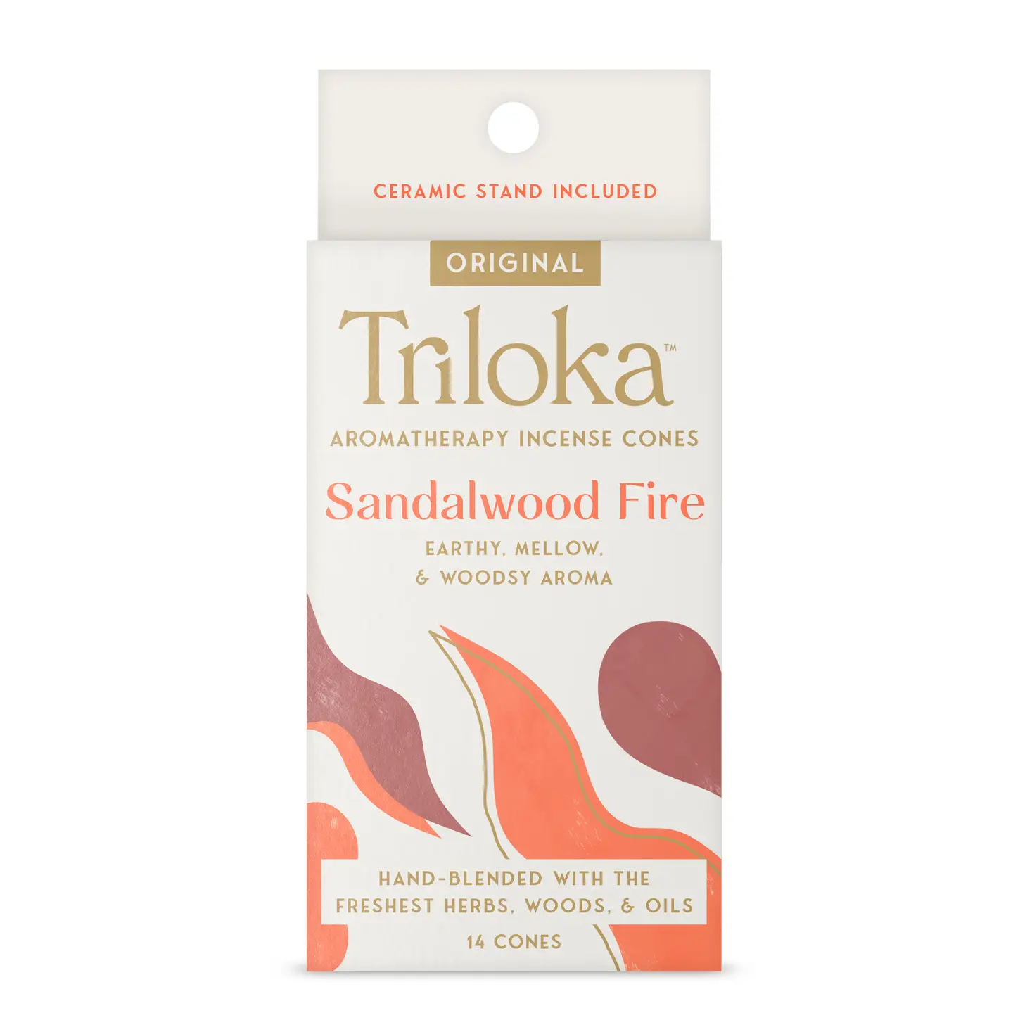 Incense Cones- Sandalwood Fire