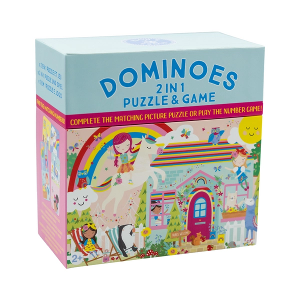 Rainbow Fairy Dominoes Reversible