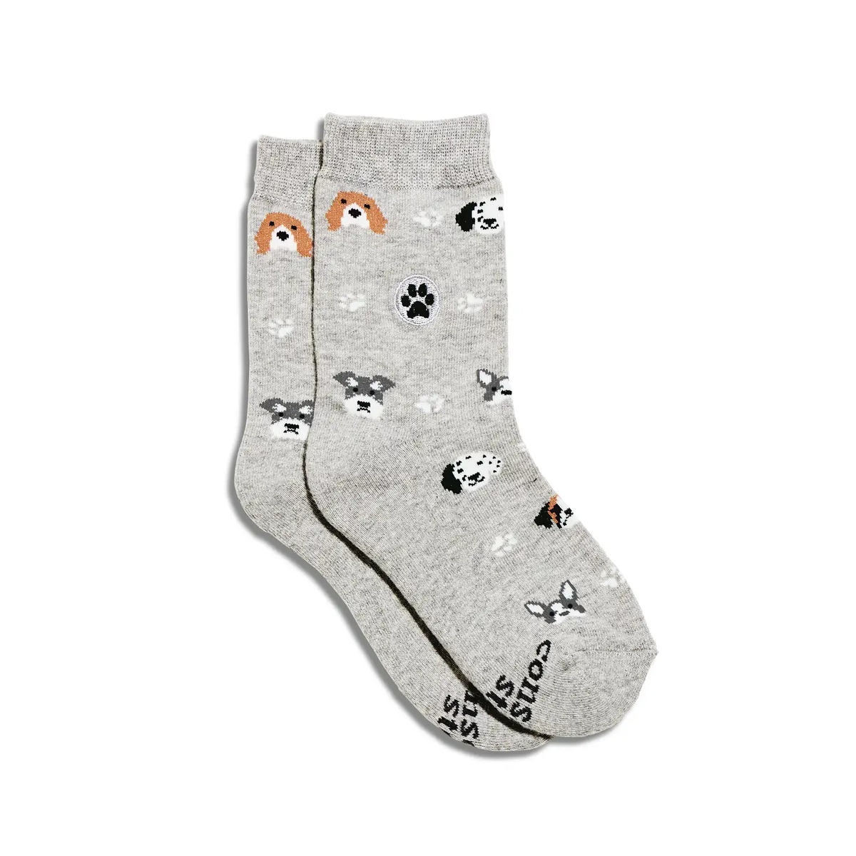 Kids Socks That Save Dogs Hound Headshots