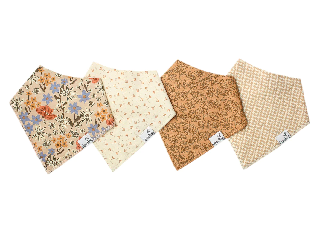 Eden Bandana Bib Set 4pk