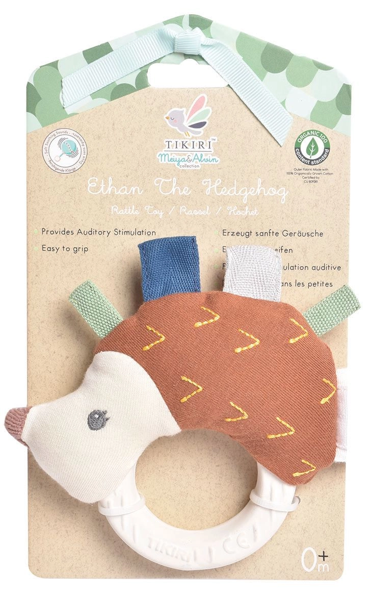 Ethan the Hedgehog Teether