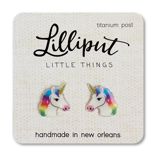 Unicorn Stud Earrings