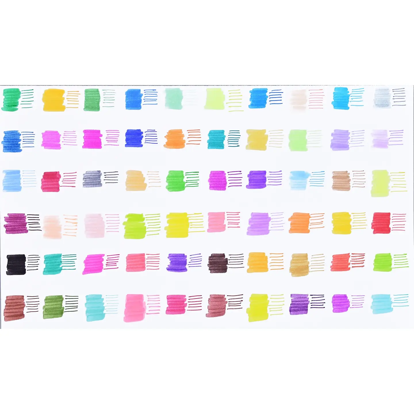 Dual-Tip Coloring Markers