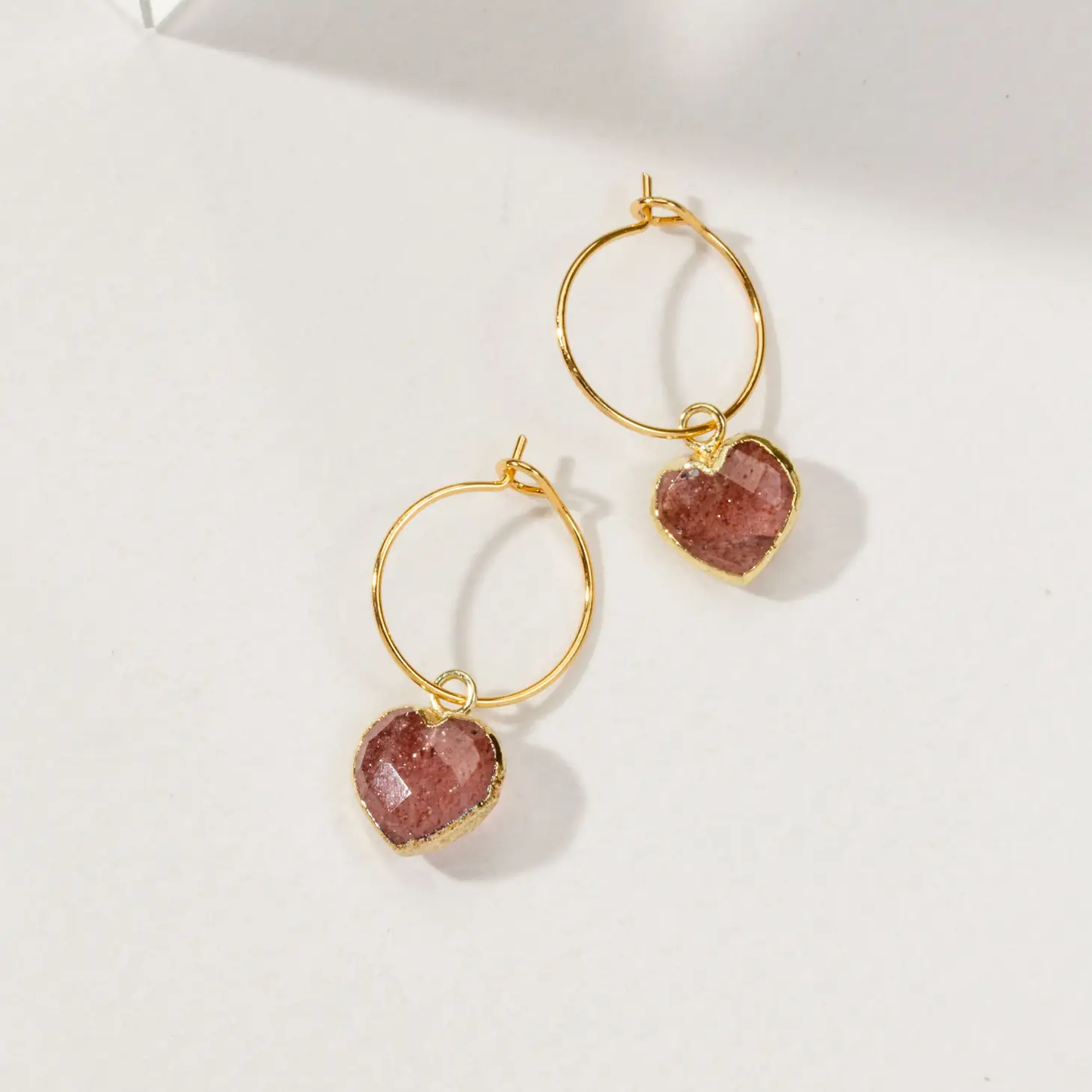 Conversation Heart Mini Hoop Earrings
