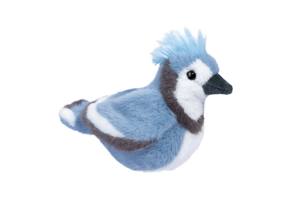 Denim Blue Jay Stuffed Animal