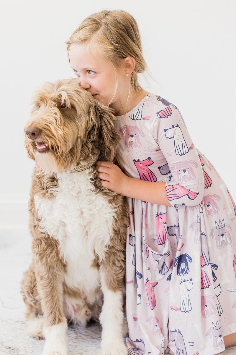 Puppy Party Twirl Dress