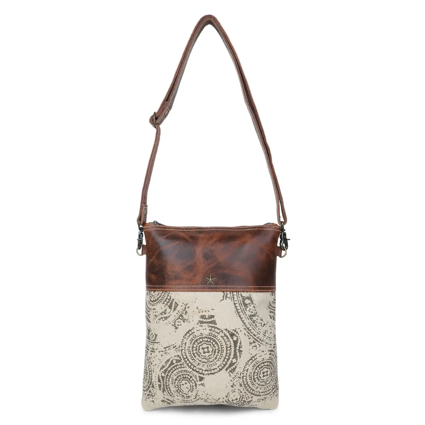 Women's Crossbody Bag - Circle Mandala