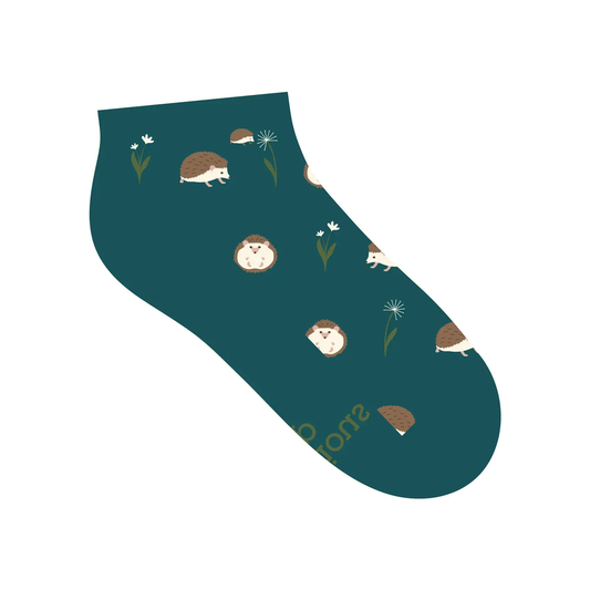 Ankle Socks That Protect Pollinators - Hedgehogs