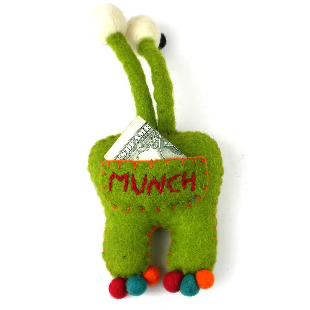 Money Monster Tooth Fairy Pillow