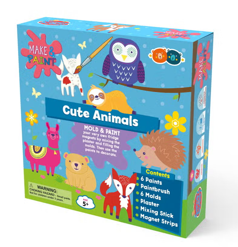Mold & Paint Cute Animals