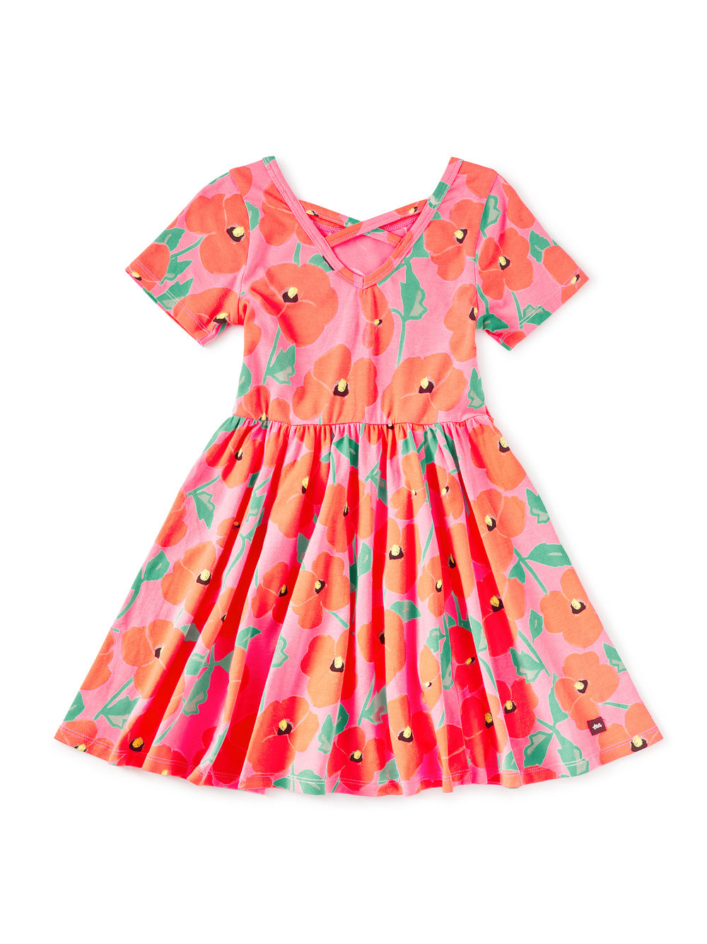 Girls Ballet Dress Poppy Poppies
