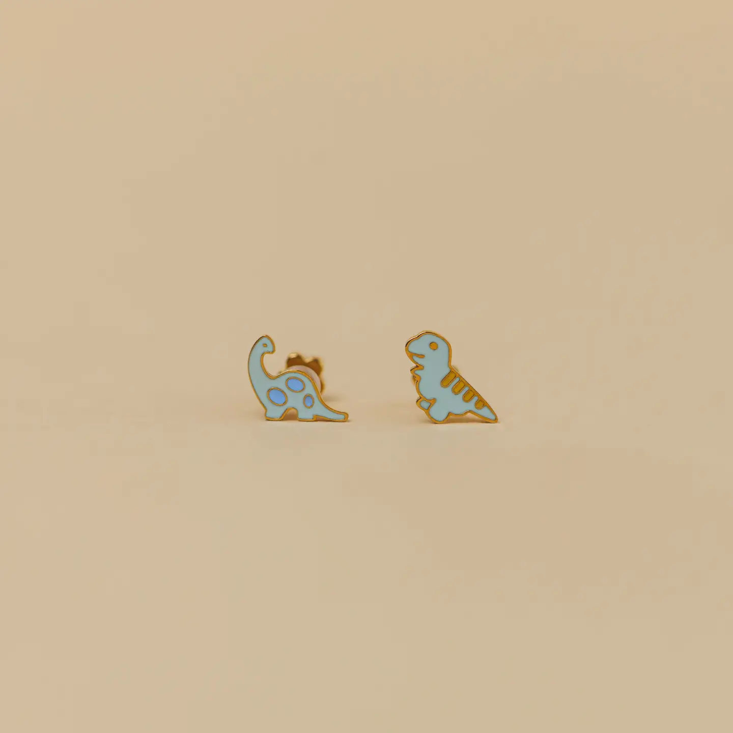 Dinosaur Flat Back Earrings