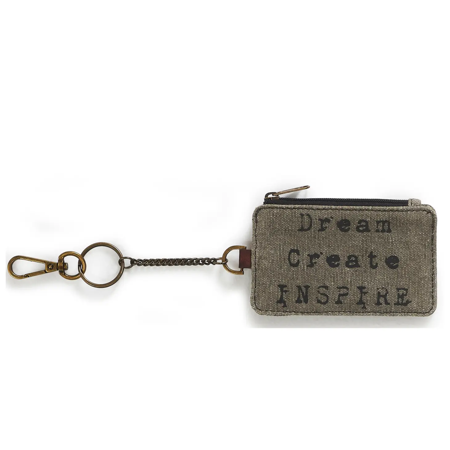 Dream Create Inspire ID Pouch Keychain
