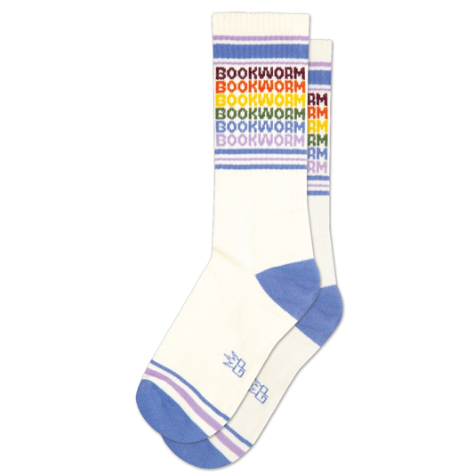 Bookworm Vintage Rainbow Socks