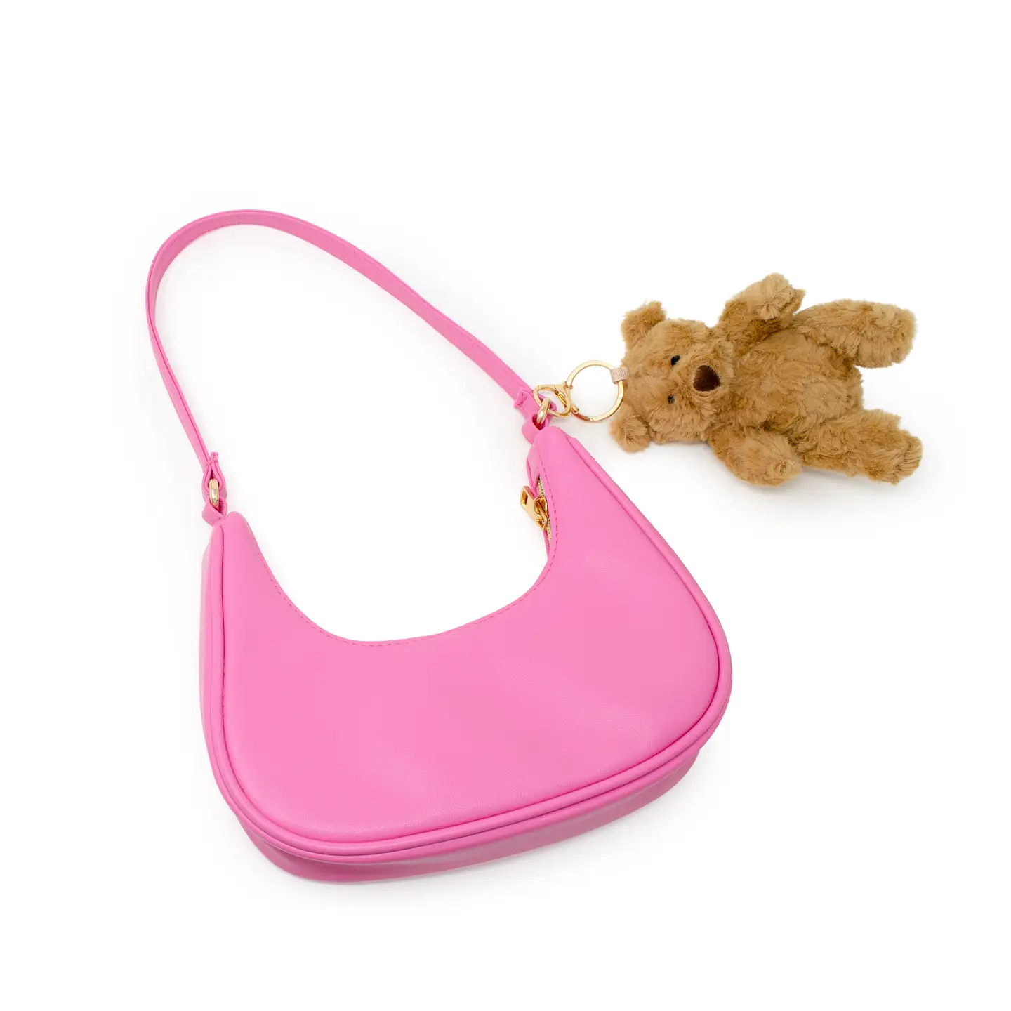 Girls Teddy Bear Shoulder Handbag