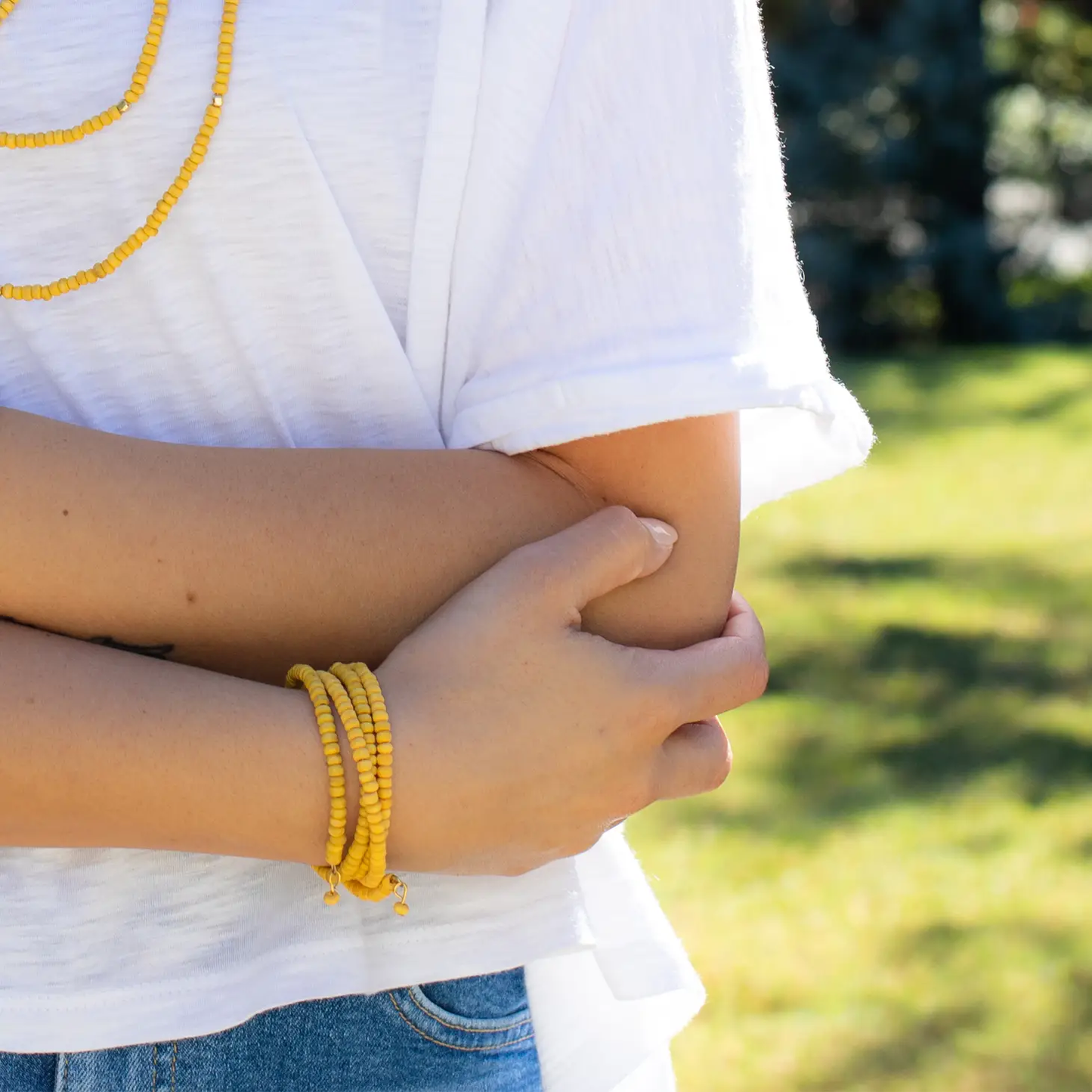 Chromatic Coil Bracelet