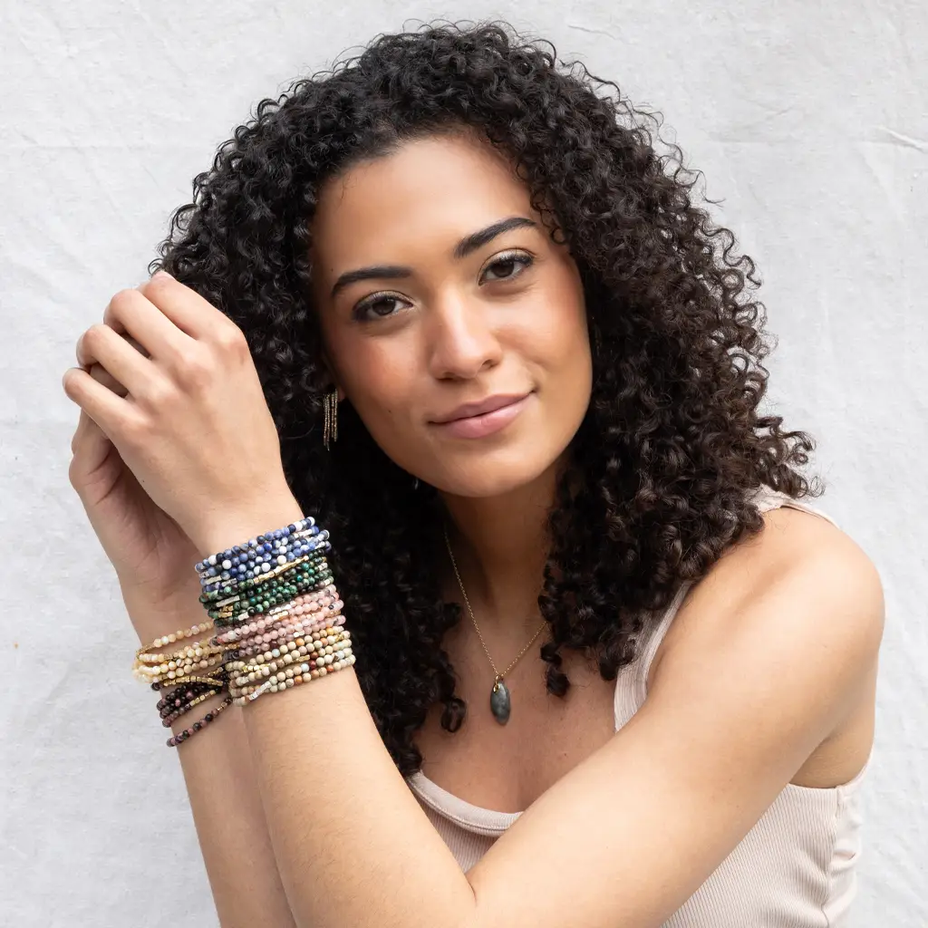 Stone Wrap Bracelet Sodalite