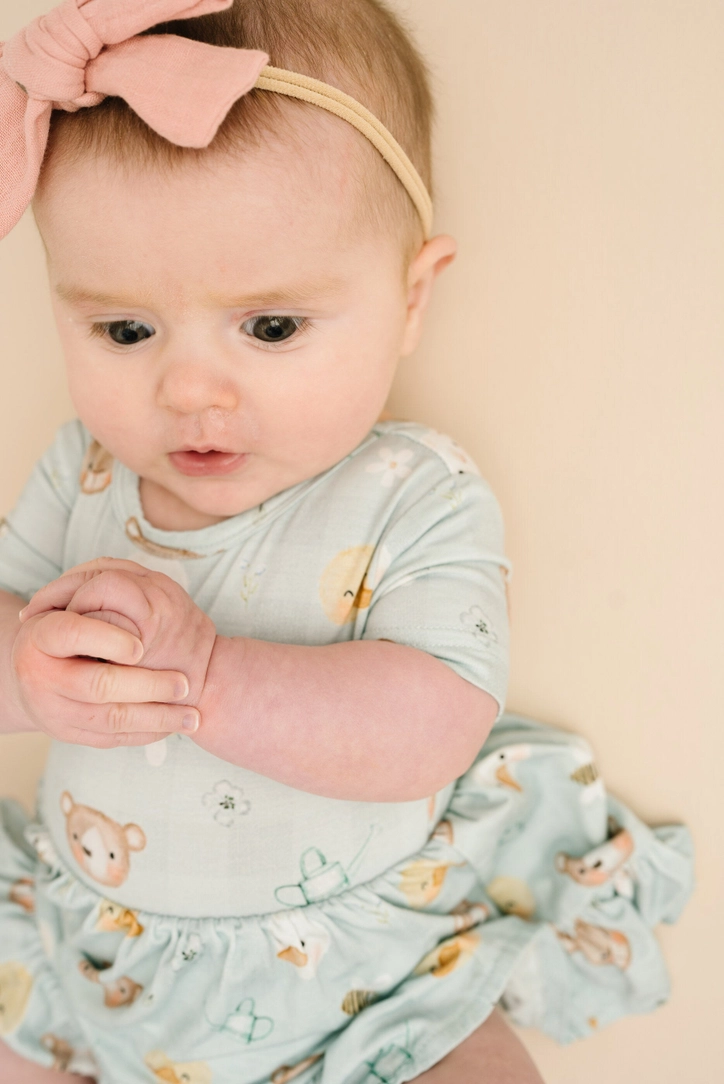 Baby Springtime Pals Bamboo Dress