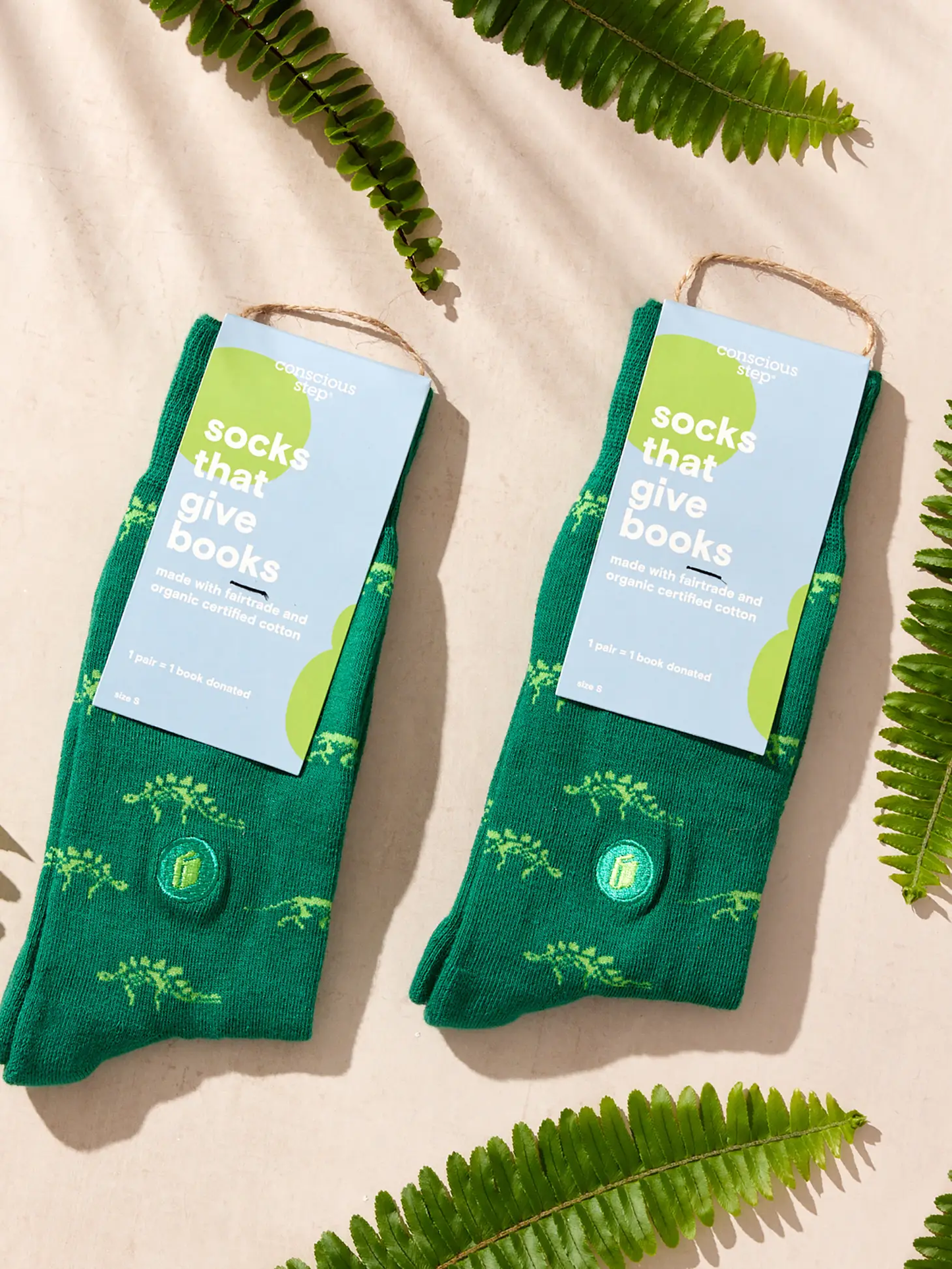 Socks That Give Books Dinosaurs